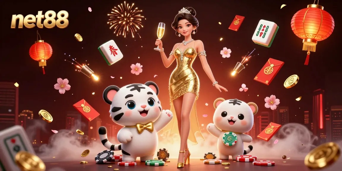 Engage with net88's vibrant online casino adventures through this lively scene.