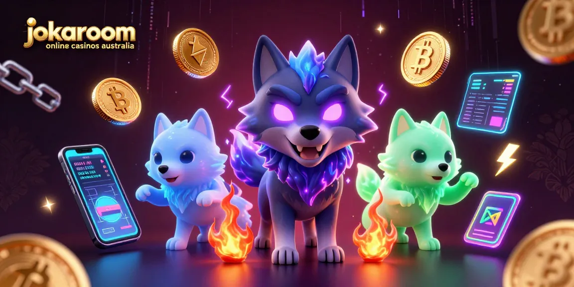 Experience the thrilling jokaroom online casinos australia with dynamic wolf characters and crypto elements.