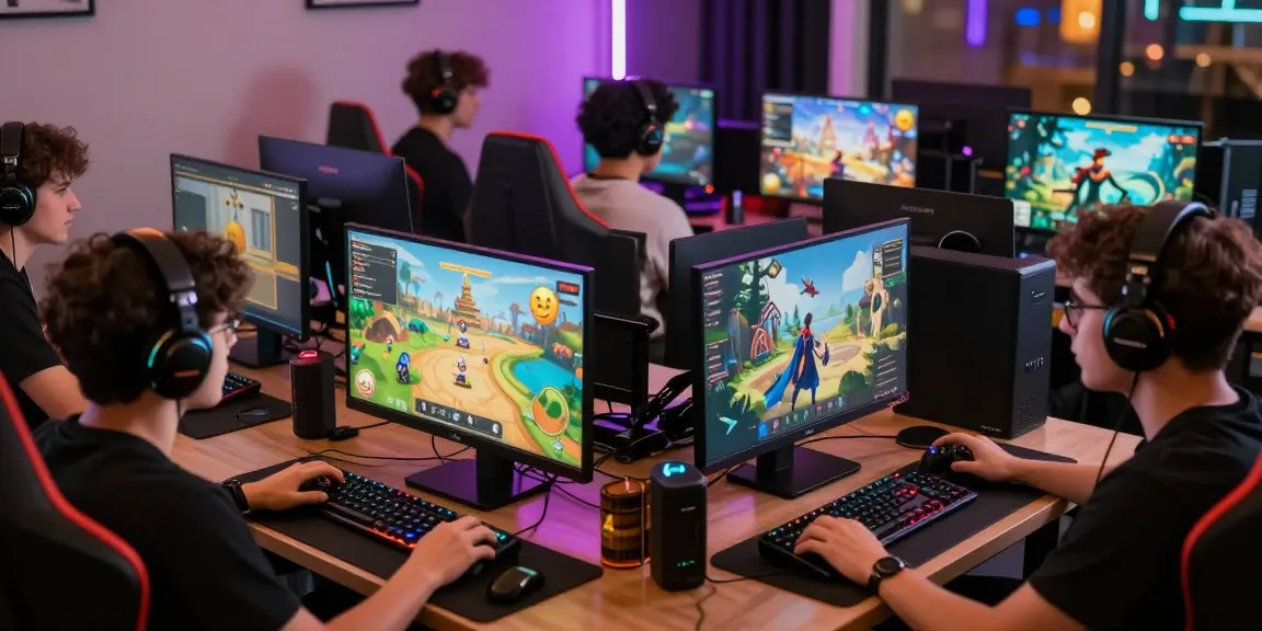 Engaged gamers discussing rokok88 daftar in a vibrant online forum atmosphere